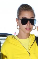 HAILEY BALDWIN at LAX Airport in Los Angeles 07/23/2018