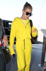 HAILEY BALDWIN at LAX Airport in Los Angeles 07/23/2018