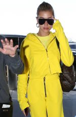 HAILEY BALDWIN at LAX Airport in Los Angeles 07/23/2018