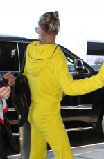 HAILEY BALDWIN at LAX Airport in Los Angeles 07/23/2018