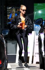 HAILEY BALDWIN Leaves Soul Cycle in Los Angeles 07/21/2018