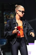 HAILEY BALDWIN Leaves Soul Cycle in Los Angeles 07/21/2018