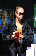 HAILEY BALDWIN Leaves Soul Cycle in Los Angeles 07/21/2018