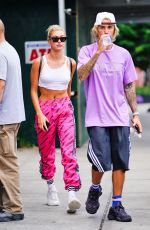 HAILEY BALDWIN Out Out Shopping in New York 07/26/2018