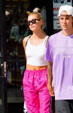 HAILEY BALDWIN Out Out Shopping in New York 07/26/2018