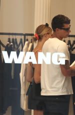 HAILEY CLAUSON and Jullien Herrera Out Shopping in New York 07/07/2018