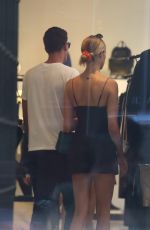 HAILEY CLAUSON and Jullien Herrera Out Shopping in New York 07/07/2018
