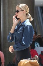 HAILEY CLAUSON at Los Angeles International Airport 07/21/2018