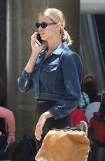 HAILEY CLAUSON at Los Angeles International Airport 07/21/2018