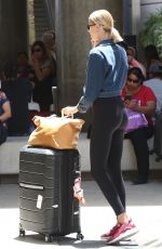 HAILEY CLAUSON at Los Angeles International Airport 07/21/2018