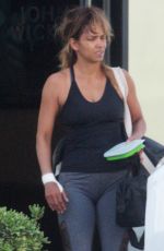 HALLE BERRY Leaves a Gym in Los Angeles 07/20/2018