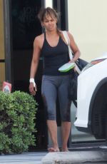 HALLE BERRY Leaves a Gym in Los Angeles 07/20/2018