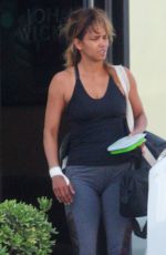 HALLE BERRY Leaves a Gym in Los Angeles 07/20/2018