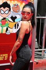 HALSEY at Teen Titans Go! to the Movies Premiere in Los Angeles 07/22/2018
