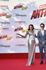 HANNAH JOHN-KAMEN at Ant-Man and The Wasp Premiere in Paris 07/14/2018