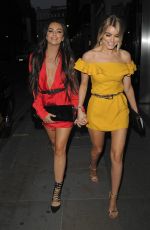 HAYLEY HUGHES and ROSIE WILLIAMS at Sanctum Soho Hotel in London 07/11/2018