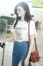 HE SUI  at Beijing International Airport 07/19/2018