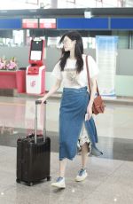HE SUI  at Beijing International Airport 07/19/2018