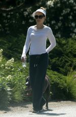 HEATHER GRAHAM Out with Her Dog in Malibu 07/07/2018
