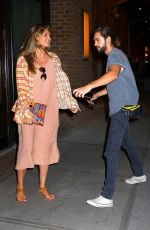 HEIDI KLUM and Tom Kaulitz Arrives at Their Hotel in New York 07/06/2018
