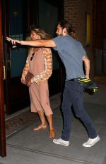 HEIDI KLUM and Tom Kaulitz Arrives at Their Hotel in New York 07/06/2018