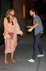 HEIDI KLUM and Tom Kaulitz Arrives at Their Hotel in New York 07/06/2018