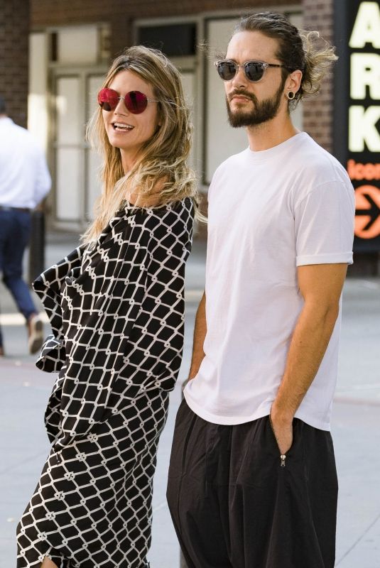 HEIDI KLUM and Tom Kaulitz Out in Los Angeles 07/02/2018