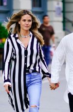 HEIDI KLUM and Tom Kaulitz Out in New York 07/07/2018