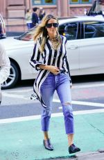 HEIDI KLUM and Tom Kaulitz Out in New York 07/07/2018