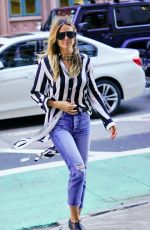 HEIDI KLUM and Tom Kaulitz Out in New York 07/07/2018