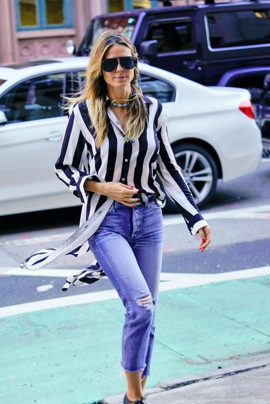 HEIDI KLUM Heading to a Music Festival in Prospect Park in New York 07/07/2018
