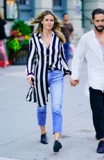 HEIDI KLUM Heading to a Music Festival in Prospect Park in New York 07/07/2018