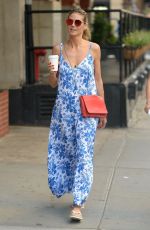 HEIDI KLUM Out for Coffee in New York 07/02/2018