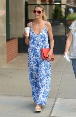 HEIDI KLUM Out for Coffee in New York 07/02/2018