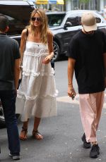 HEIDI KLUM Out in New York 04/07/2018
