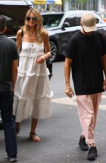 HEIDI KLUM Out in New York 04/07/2018