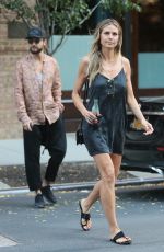 HEIDI KLUM Out in New York 07/05/2018
