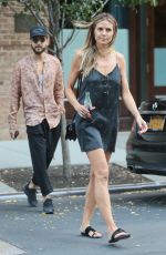 HEIDI KLUM Out in New York 07/05/2018