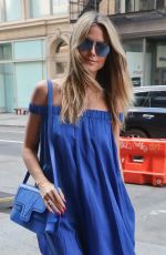 HEIDI KLUM Out in New York 07/20/2018
