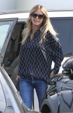 HEIDI KLUM Out Shopping in Beverly Hills 07/18/2018