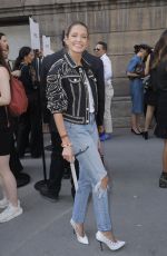 HELENA BORDON at Elie Saab Show at Paris Fashion Week 03/03/2018
