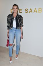 HELENA BORDON at Elie Saab Show at Paris Fashion Week 03/03/2018