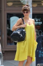 HELENA CHRISTENSEN Out and About in New York 07/27/2018