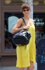 HELENA CHRISTENSEN Out and About in New York 07/27/2018