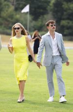 HERMIONE CORFIELD at Audi Polo Challenge at Coworth Park Polo Club 07/01/2018