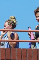 HILARY DUFF at Yoga Class in Van Nuys 07/24/2018
