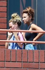HILARY DUFF at Yoga Class in Van Nuys 07/24/2018
