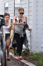 HILARY DUFF Out and About in Los Angeles 07/07/2018