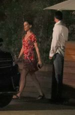 HILARY SWANK and Philip Schneider Leaves Soho House in Malibu 07/12/2018