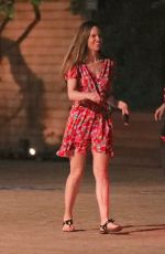 HILARY SWANK and Philip Schneider Leaves Soho House in Malibu 07/12/2018